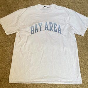 Brandy Melville white bay area short sleeve t-shirt